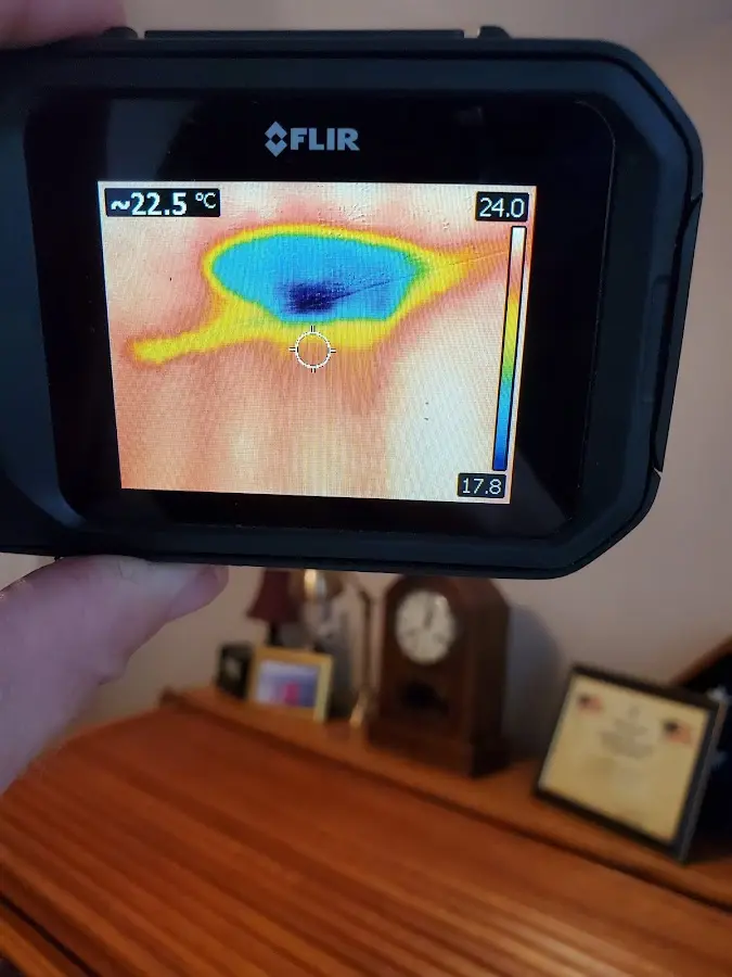 Thermal imaging inspection for water damage in Red Hill